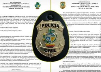 autoridade, policial, polícia, de Goiás, prisão, em flagrante;